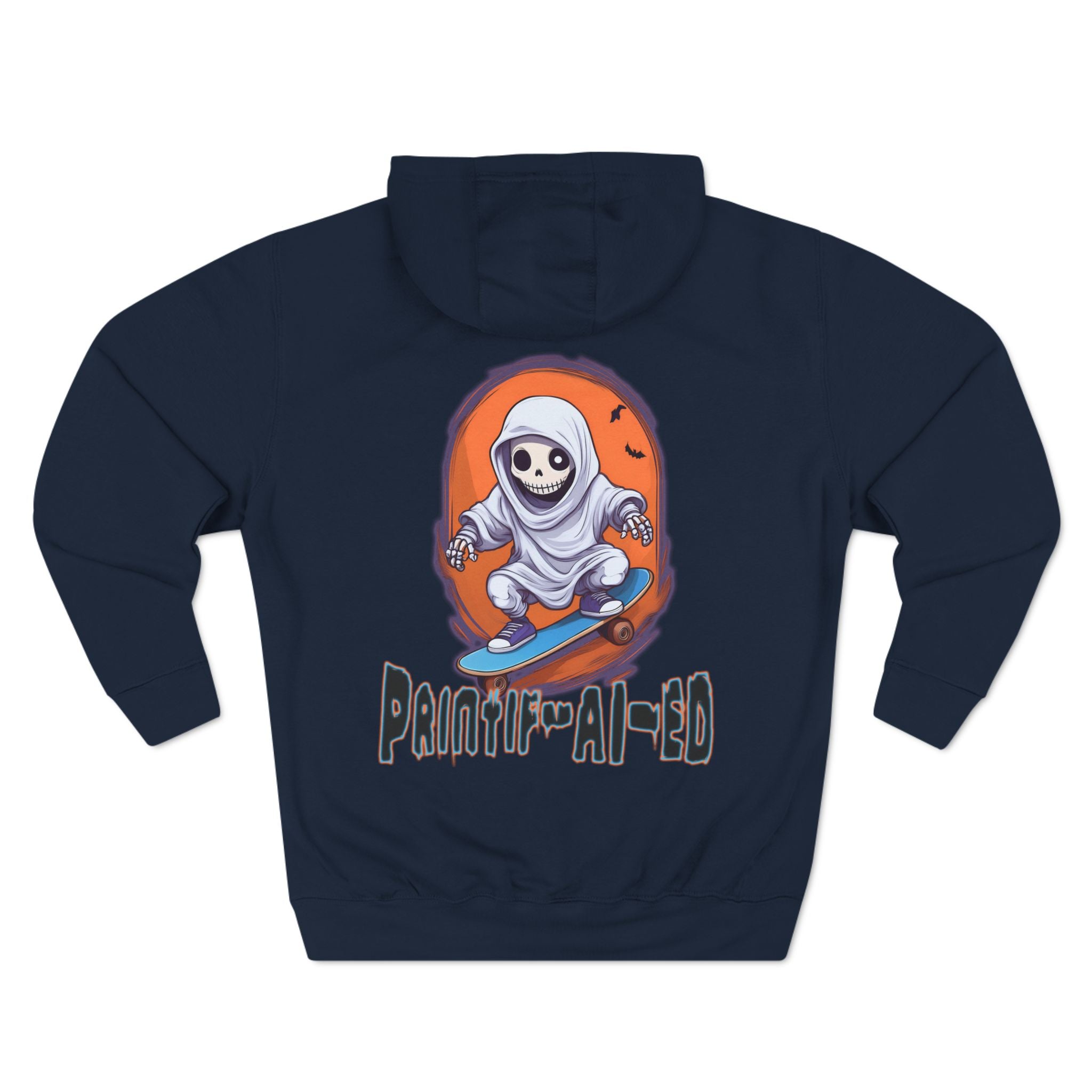 Printif-AI-ed Men's Eskate Death Hoodie