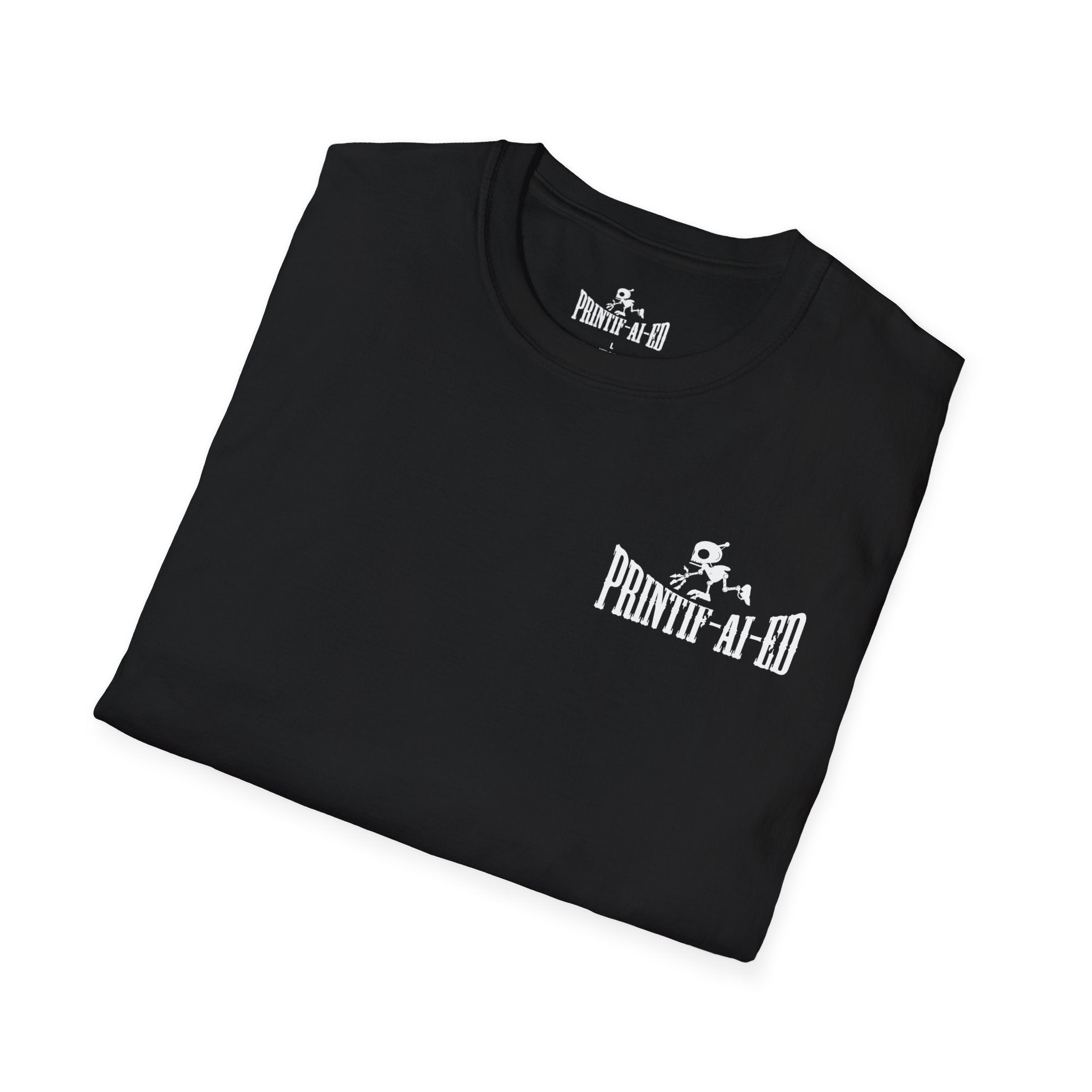 Printif-AI-ed Men's Top Hat Skull Premium Tee