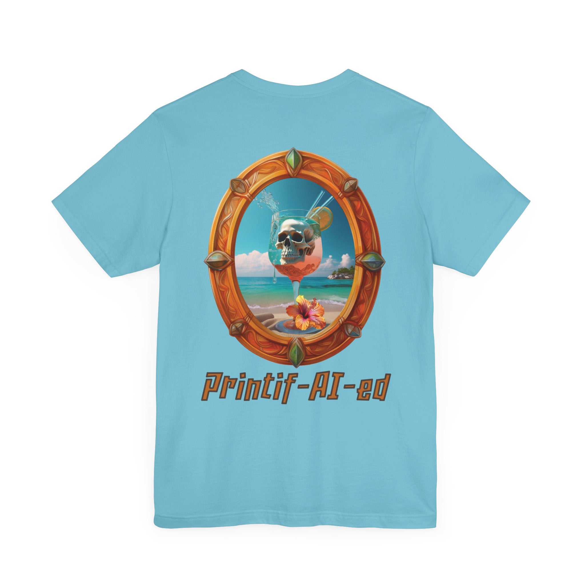 Printif-AI-ed Men's Skulltini Premium Tee