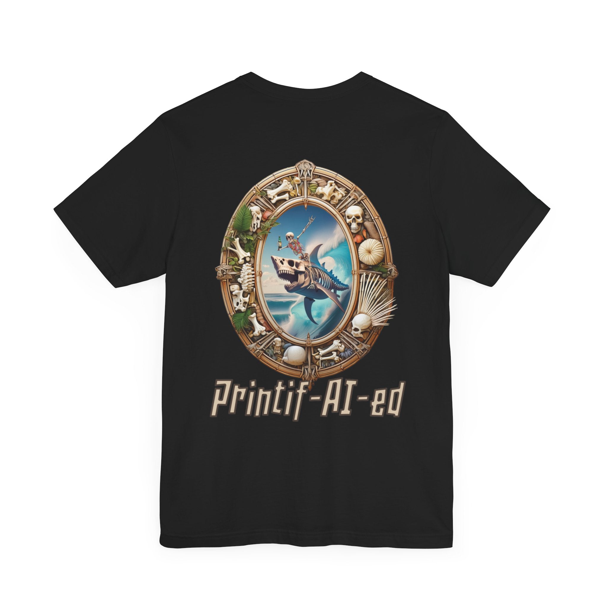 Printif-AI-ed Men's Shark Bait Premium Tee