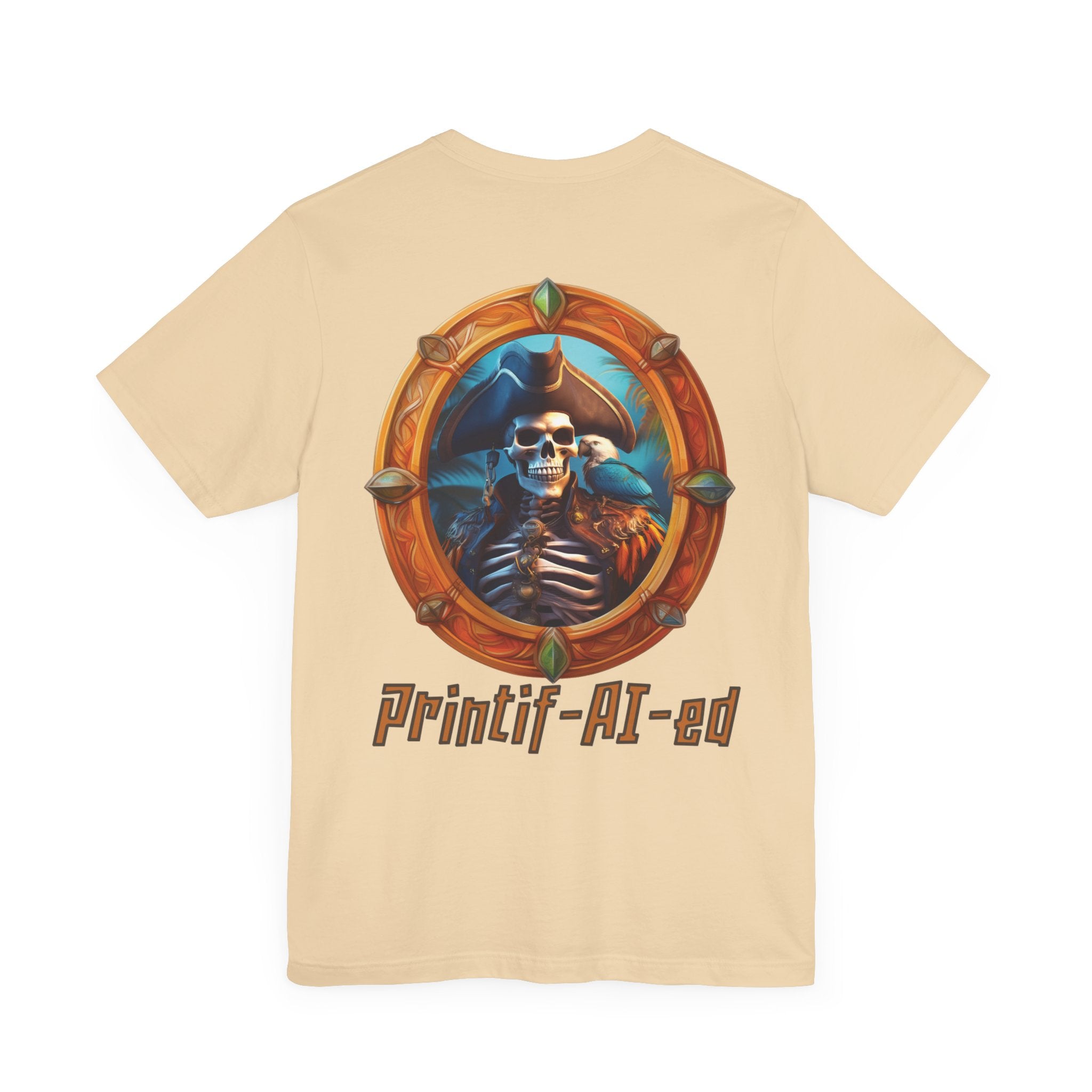 Printif-AI-ed Men's Captain Death Premium Tee