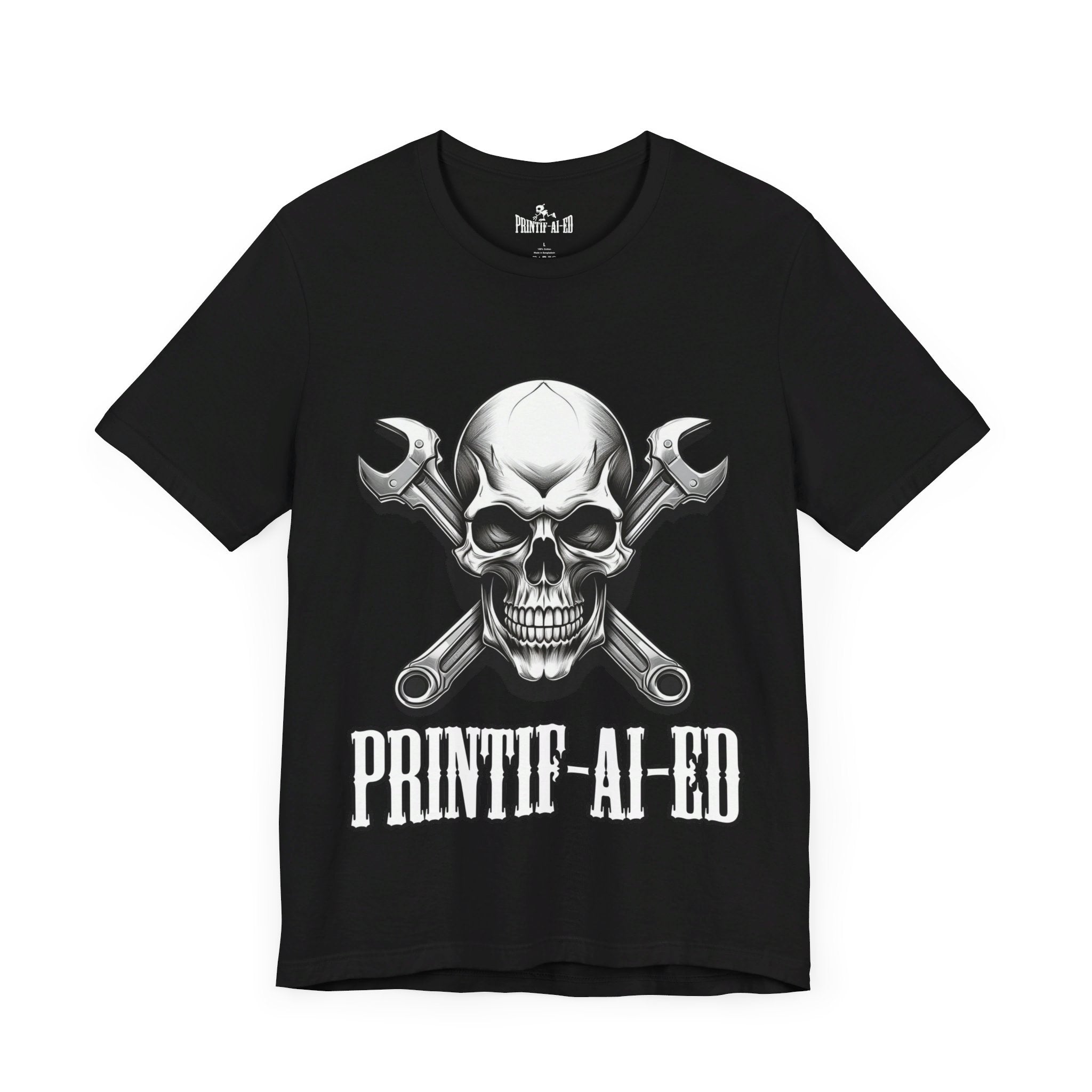 Printif-AI-ed Men's Wrenched Premium Tee