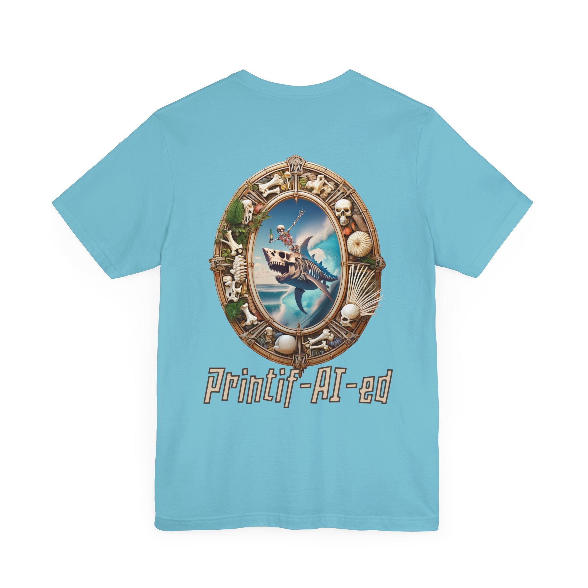 Printif-AI-ed Men's Shark Bait Premium Tee