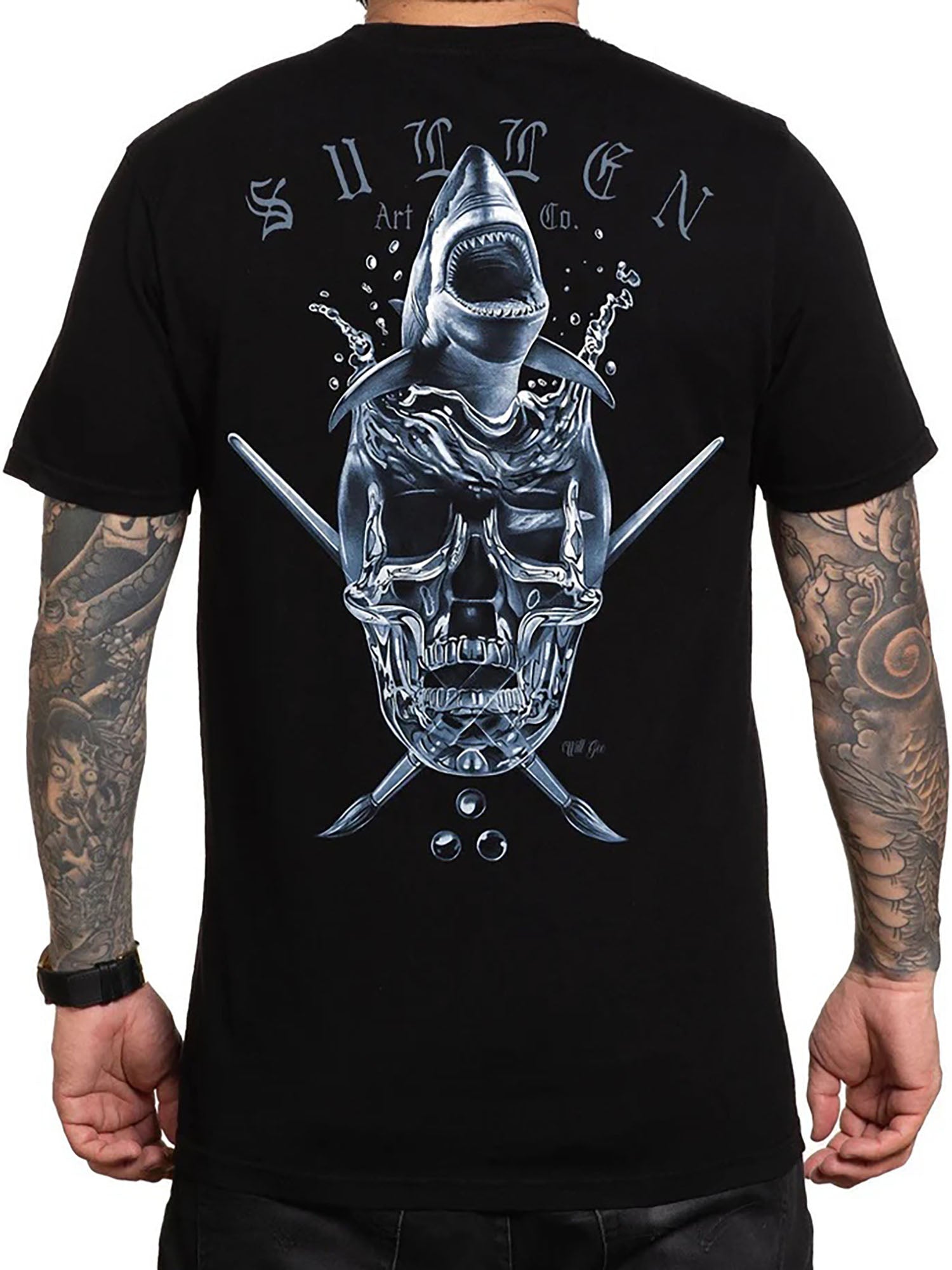 Sullen Men's Abis Badge Premium T-shirt