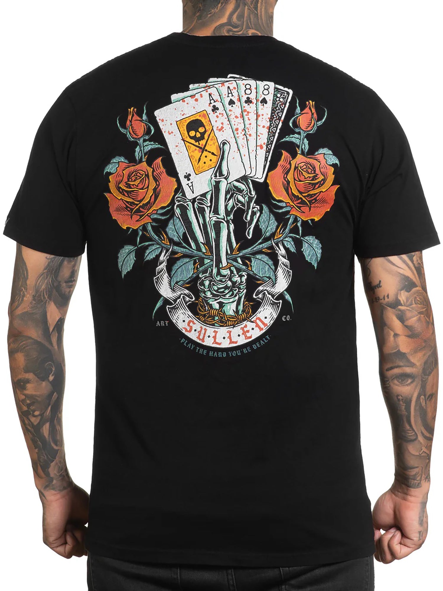 Sullen Men's Aces & Eights Premium T-shirt