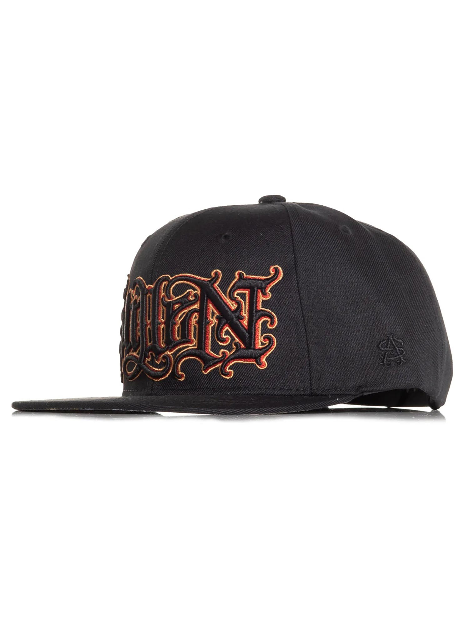 Sullen Men's Black Flag Snapback Hat