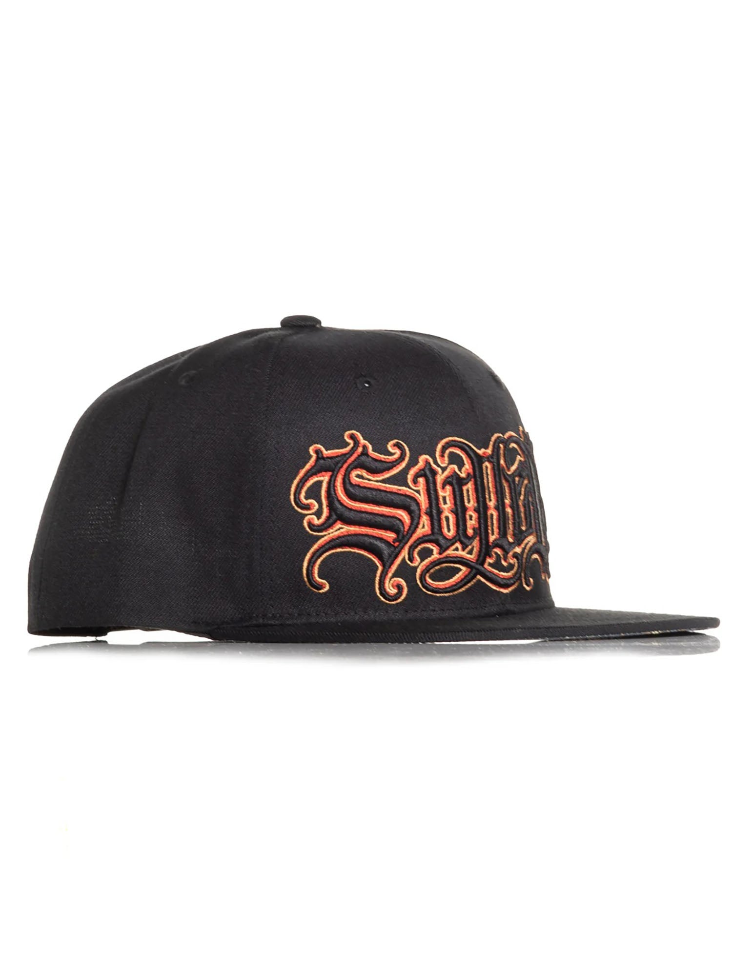 Sullen Men's Black Flag Snapback Hat