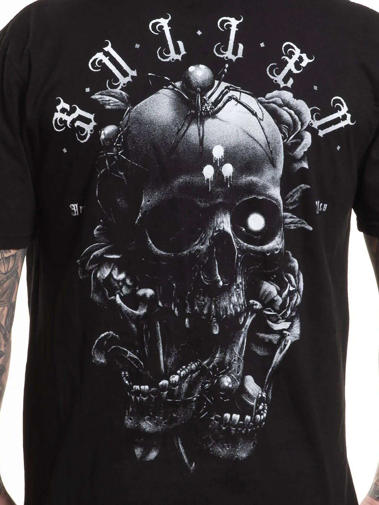 Sullen Men's Blaq Skull Premium T-shirt