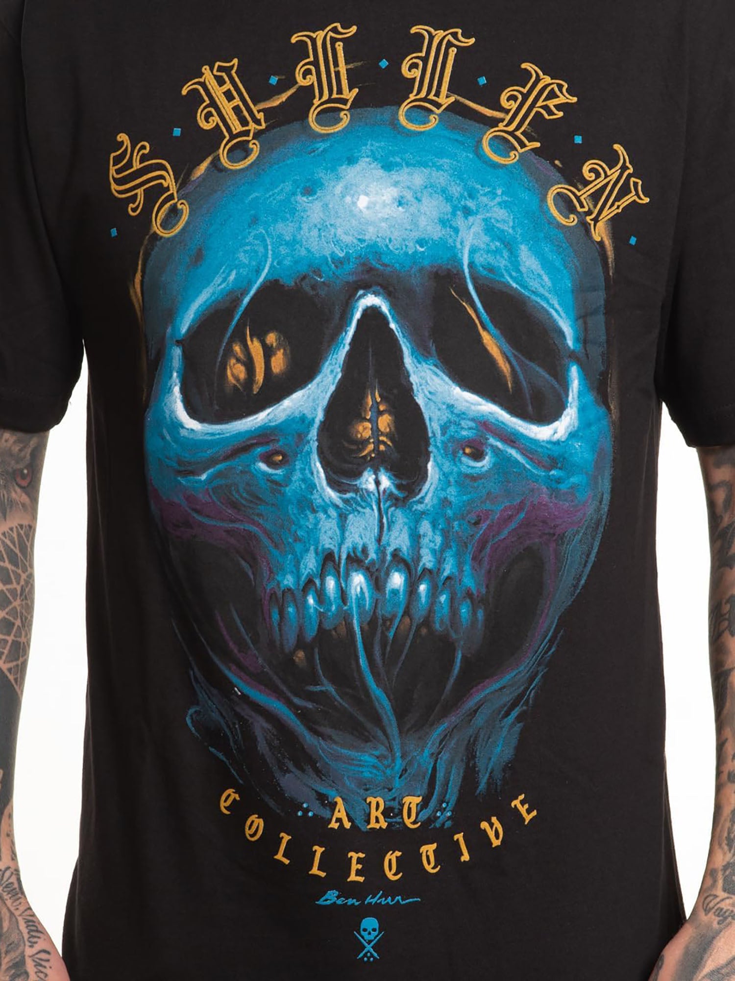 Sullen Men's Blhur Skull Standard T-shirt