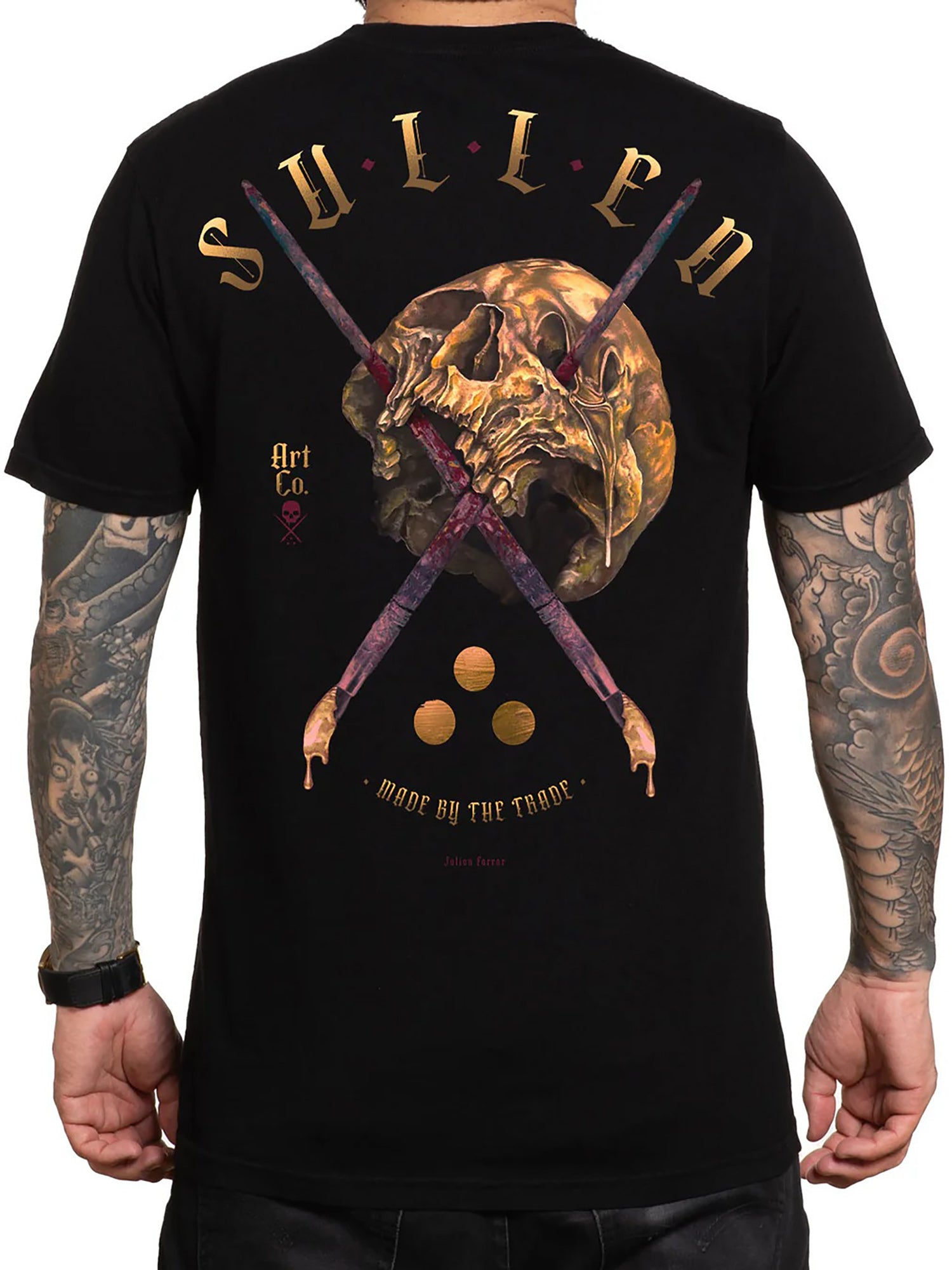 Sullen Men's Golden Skull Premium T-shirt