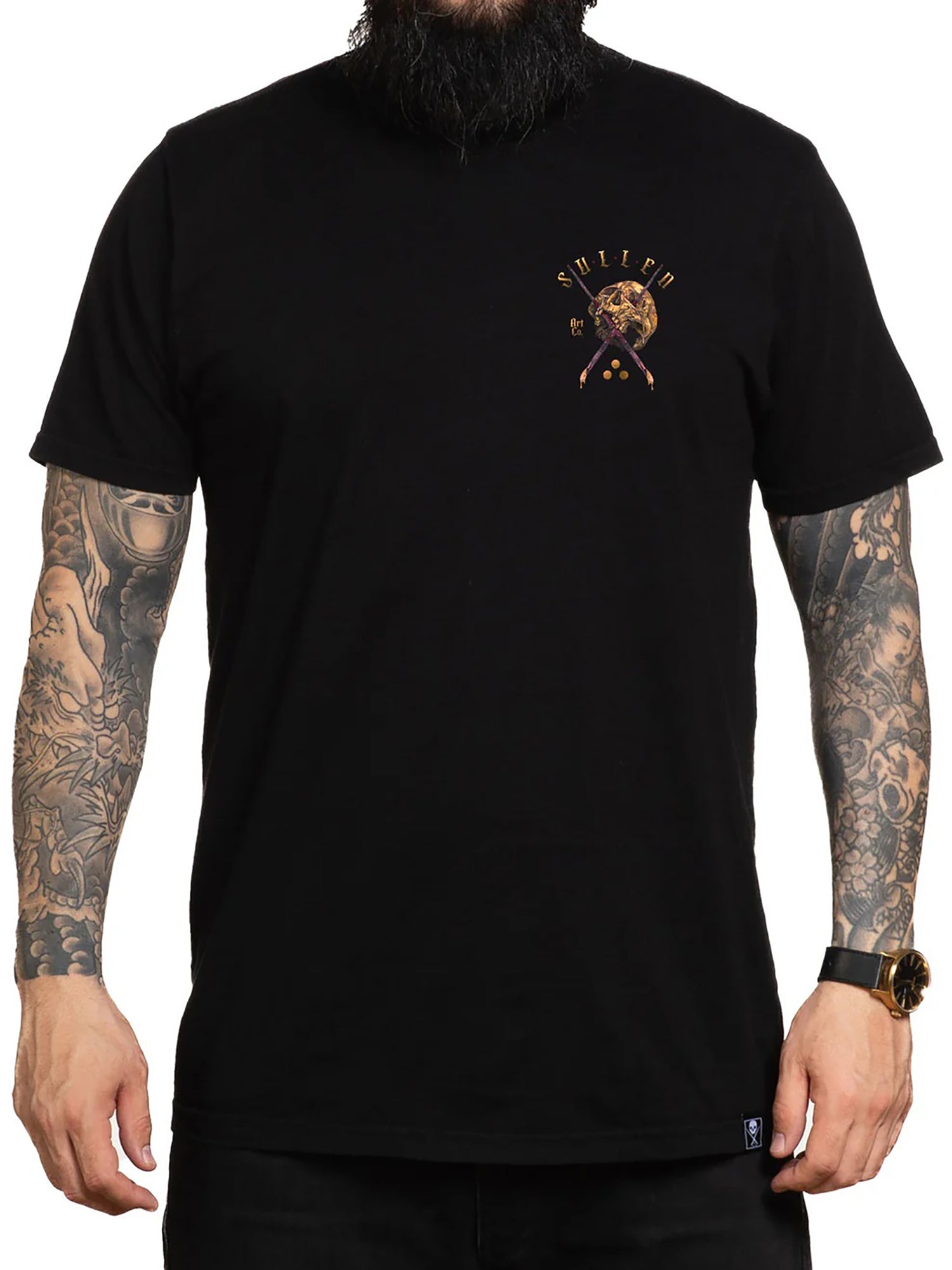 Sullen Men's Golden Skull Premium T-shirt