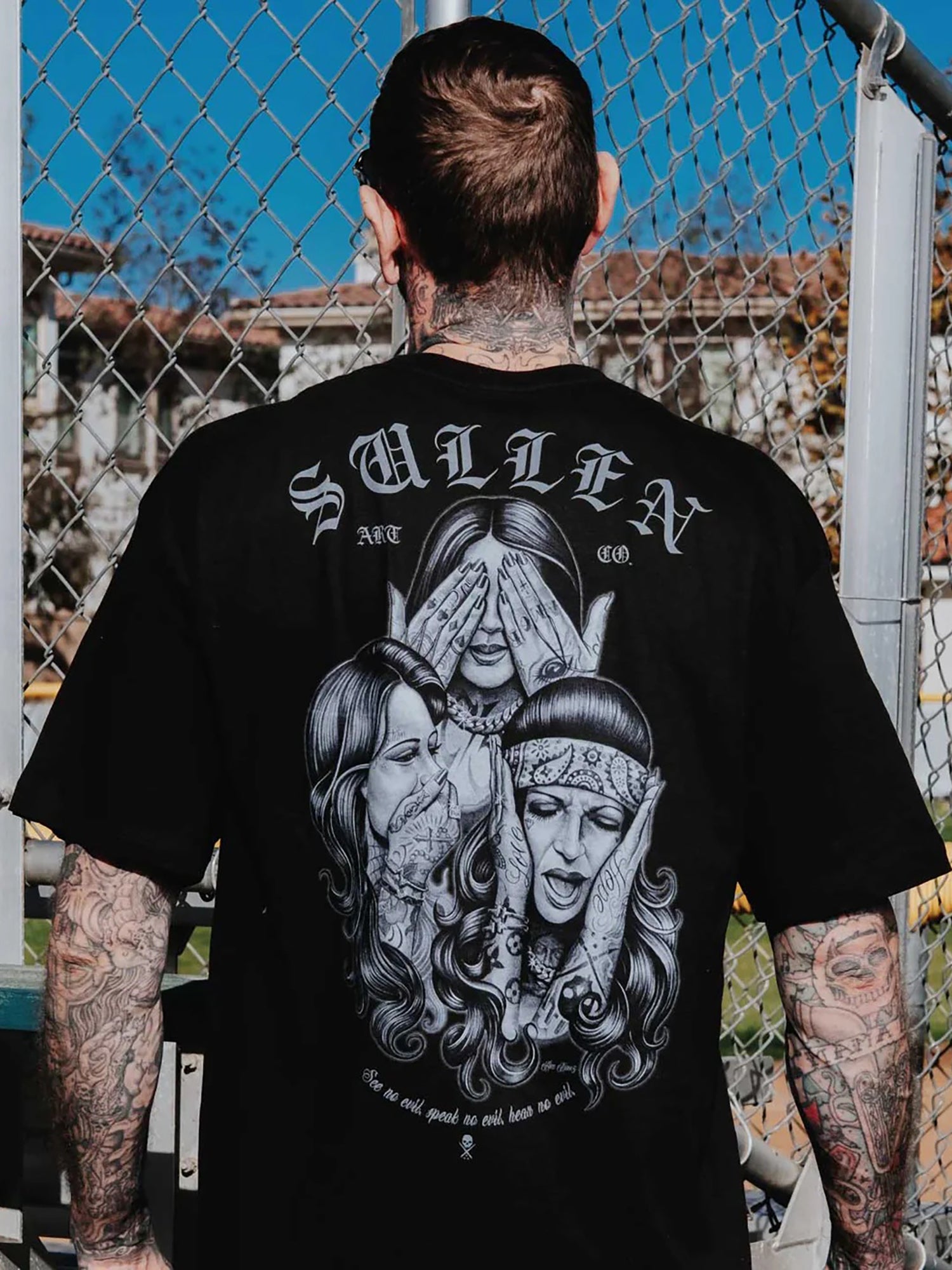 Sullen Men's No Evil Standard T-shirt