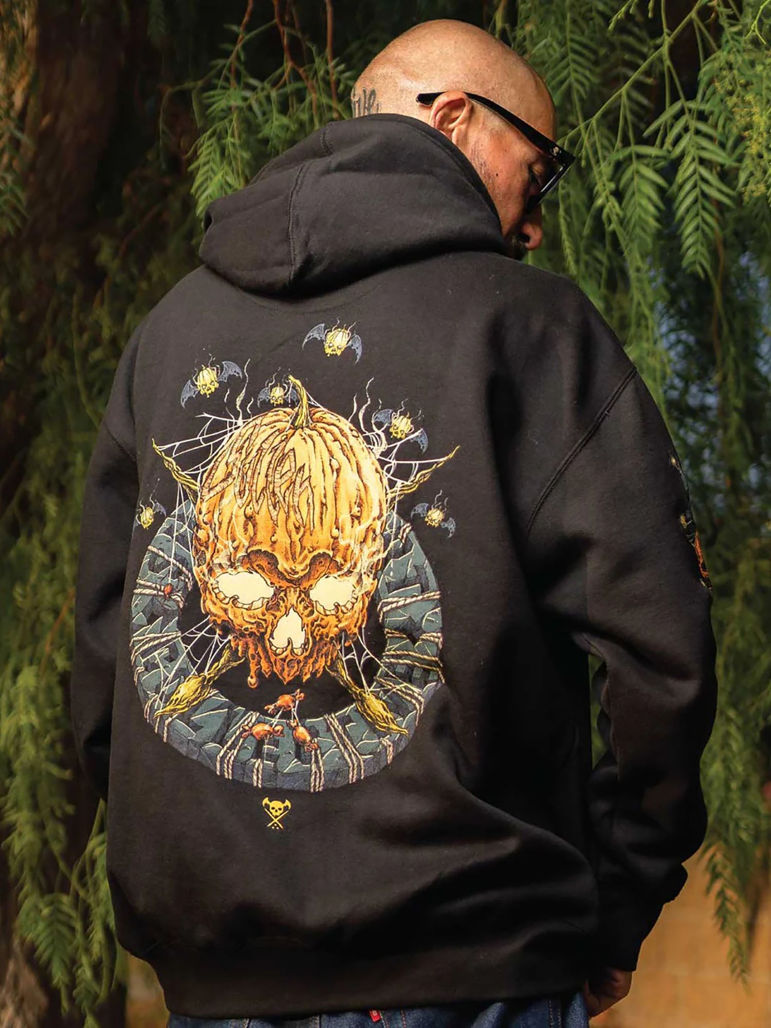 Sullen Men's Pumpkin Badge Pullover Hoodie