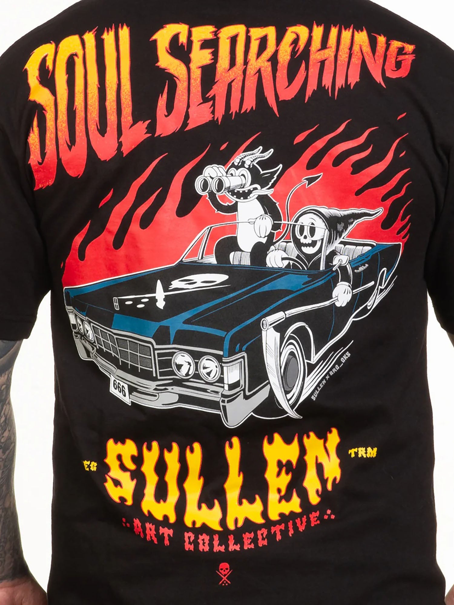 Sullen Men's Soul Searching Standard T-shirt