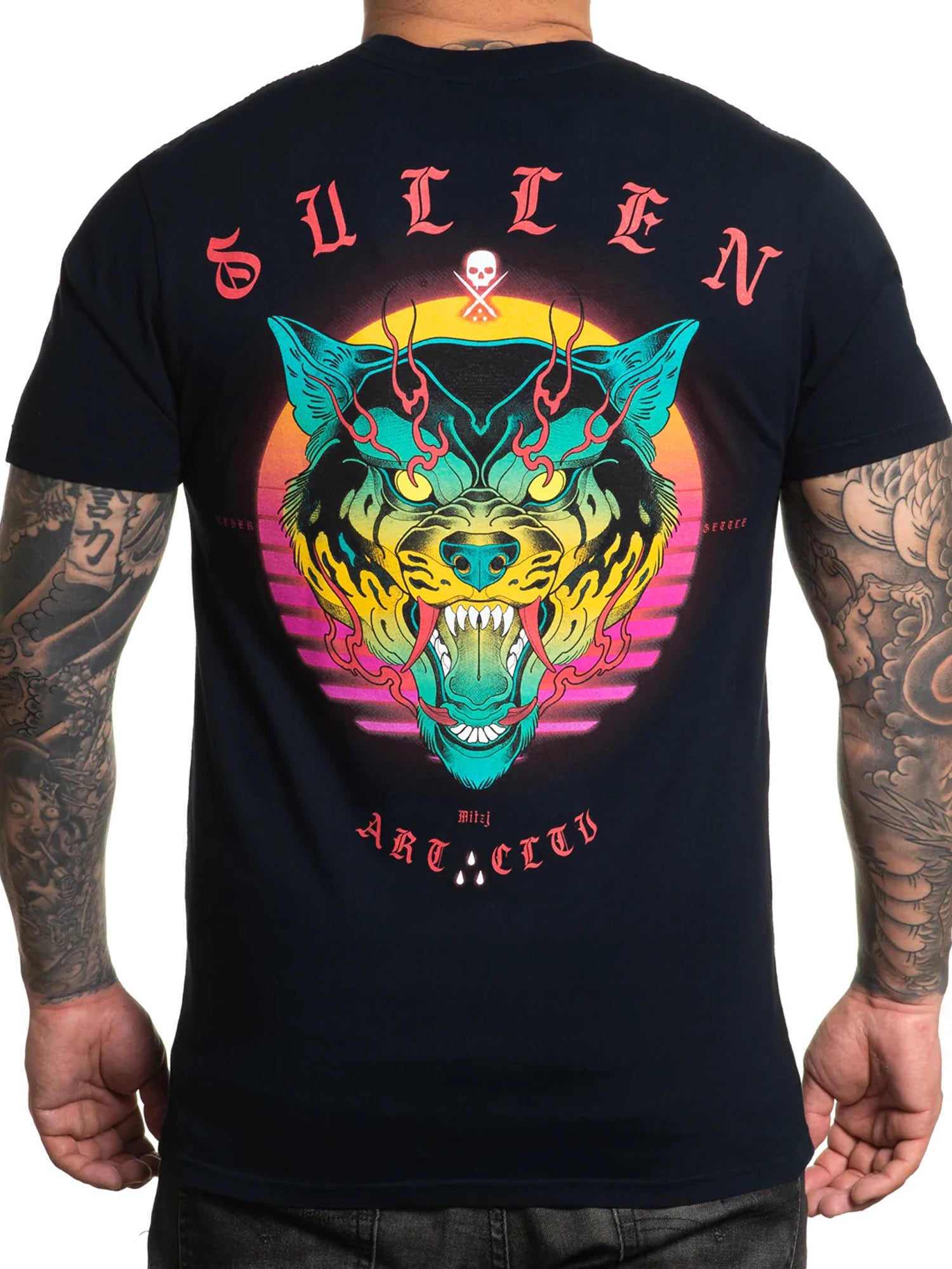 Sullen Men's Wolf Shock Short Sleeve Premium T-shirt